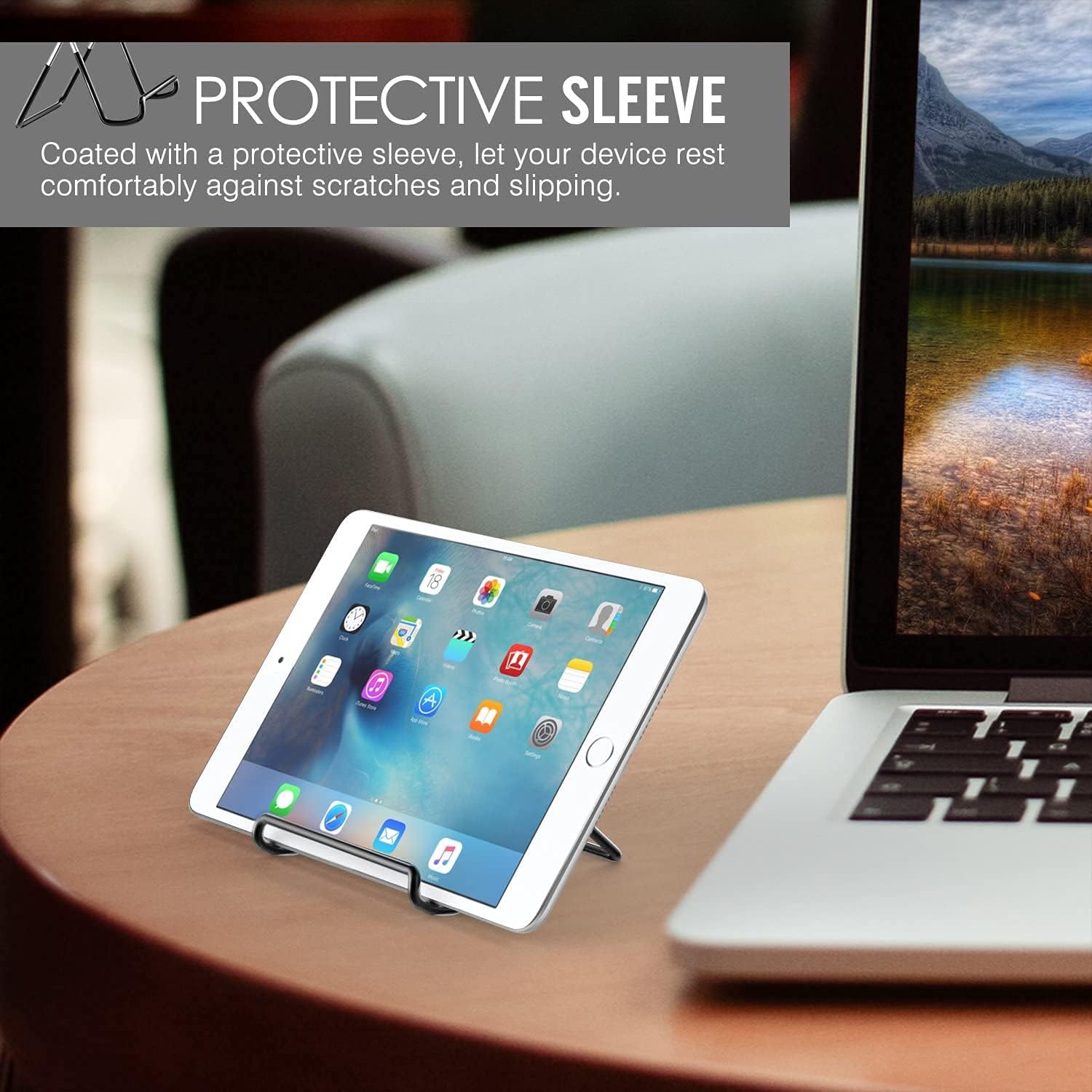 Adjustable Foldable Easel for Tablets and Phones