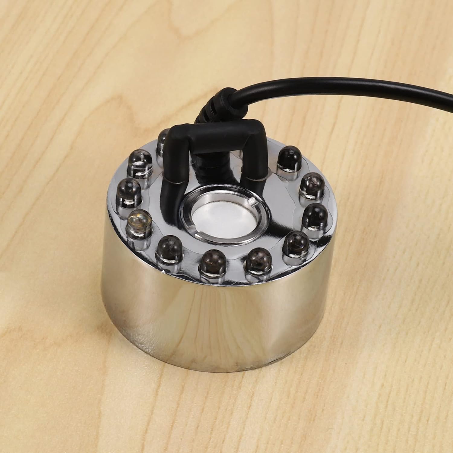 Bloepum Ultrasonic Mist Maker with 12 LED Lights