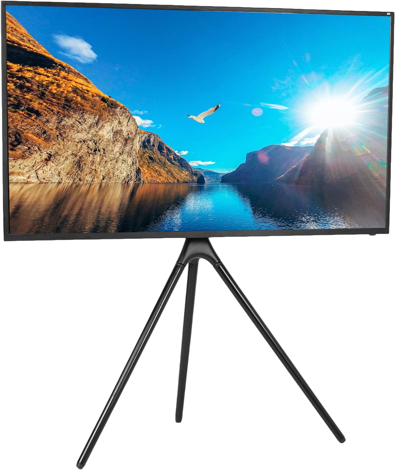VIVO Artistic Easel TV Stand 45-65 Inch Black STAND-TV65AB