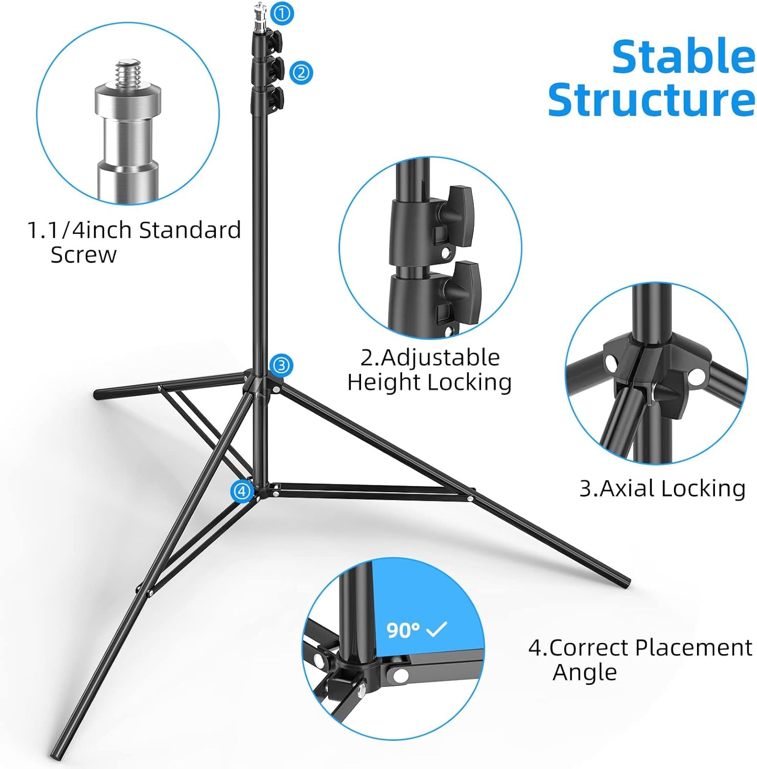 EMART 85 x 5ft T-Shape Backdrop Stand Kit