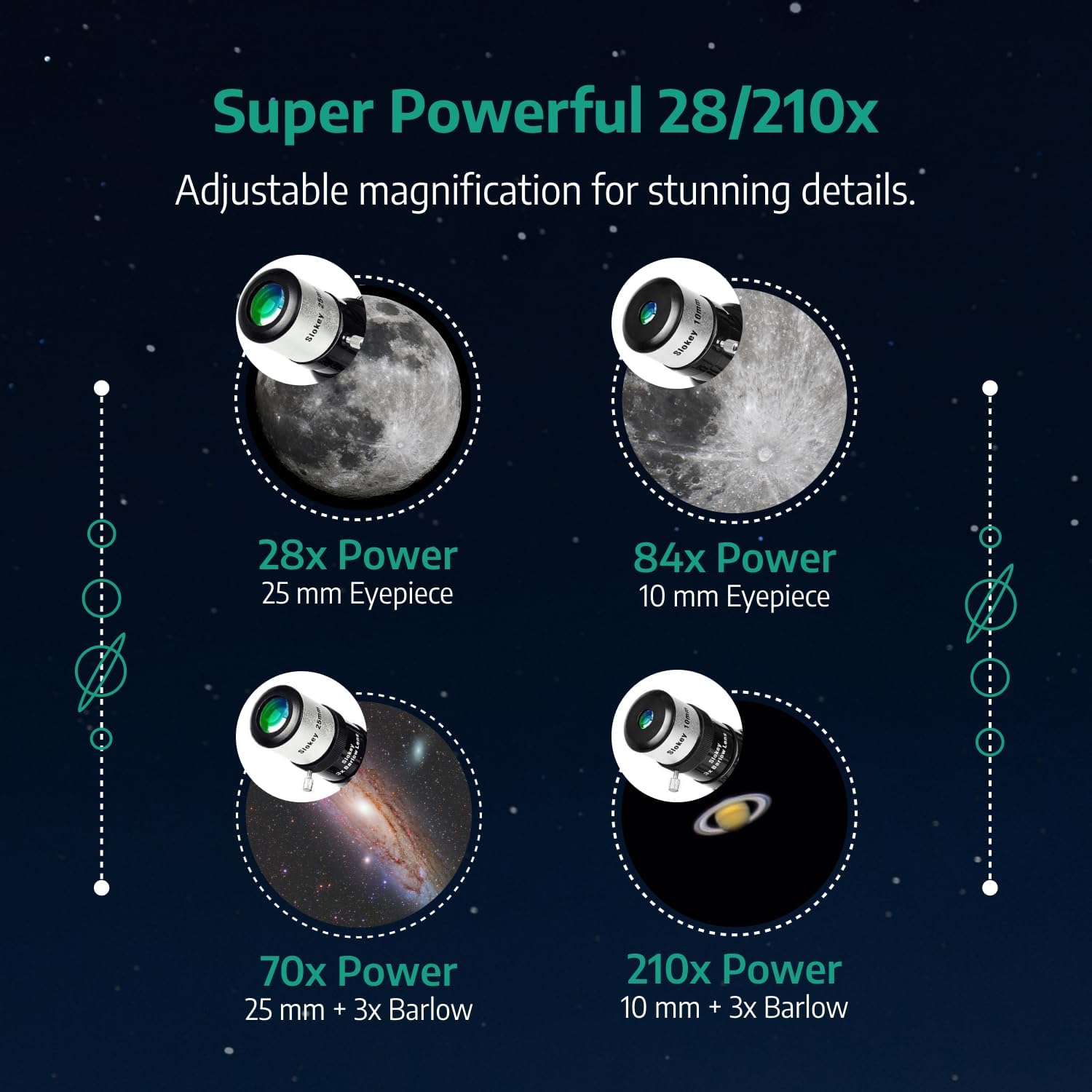 Slokey Discover The World 70mm Astronomy Telescope