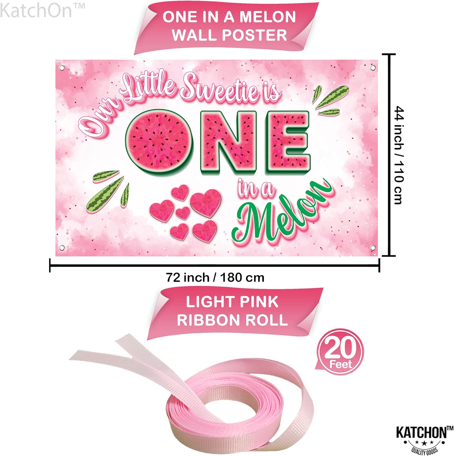 XtraLarge One in a Melon Backdrop - 72x44 Inch
