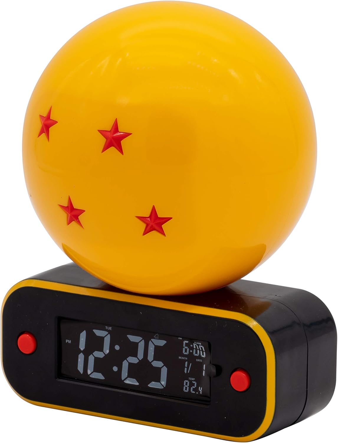 Dragon Ball Z Alarm Clock Speaker with 12-Hour Display