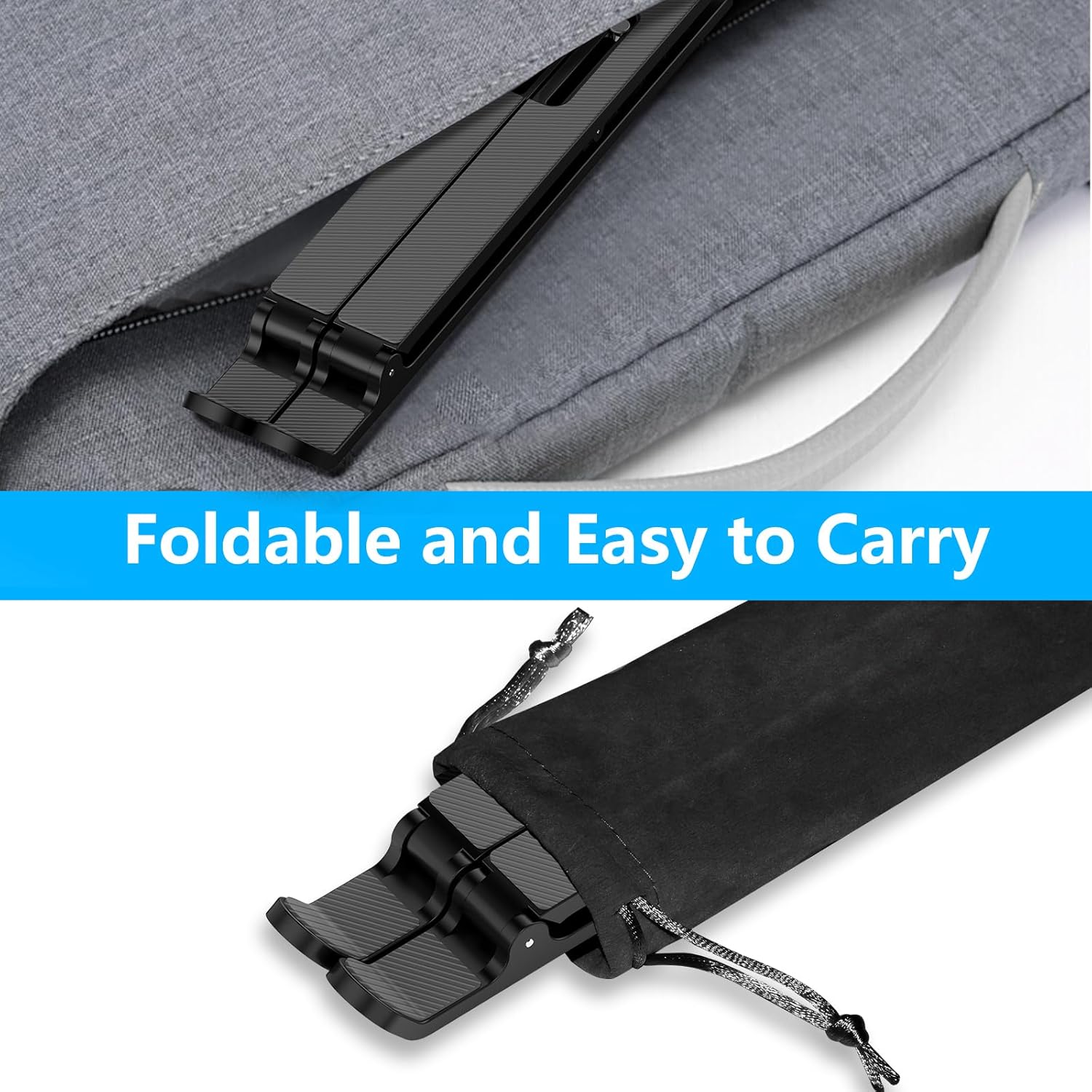 Adjustable Laptop Stand for 10-156 Laptops and Tablets