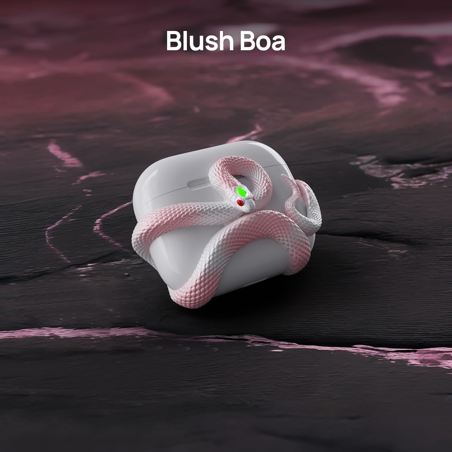 Halomyyth Snake Case for AirPods 4th Generation