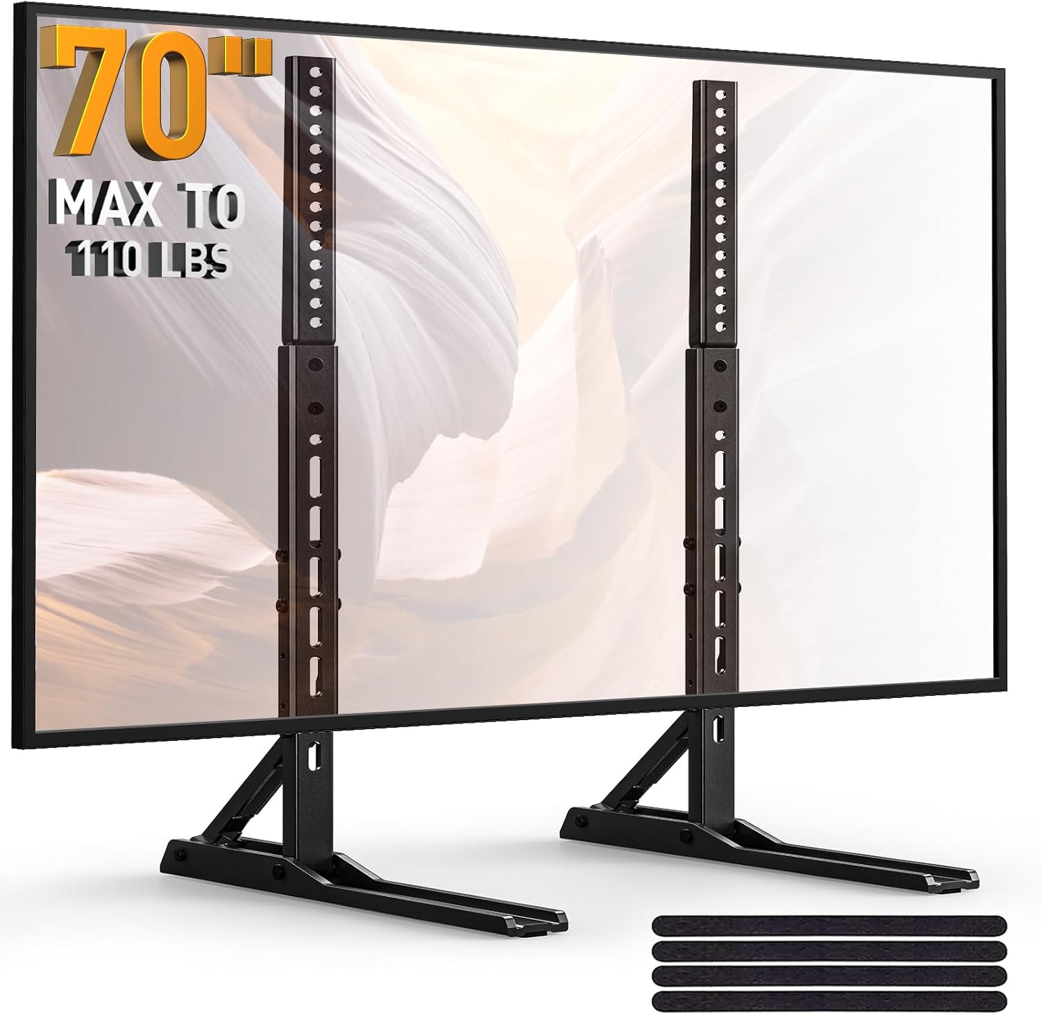 PERLESMITH Universal TV Stand Mount for 22-70 Inch TVs