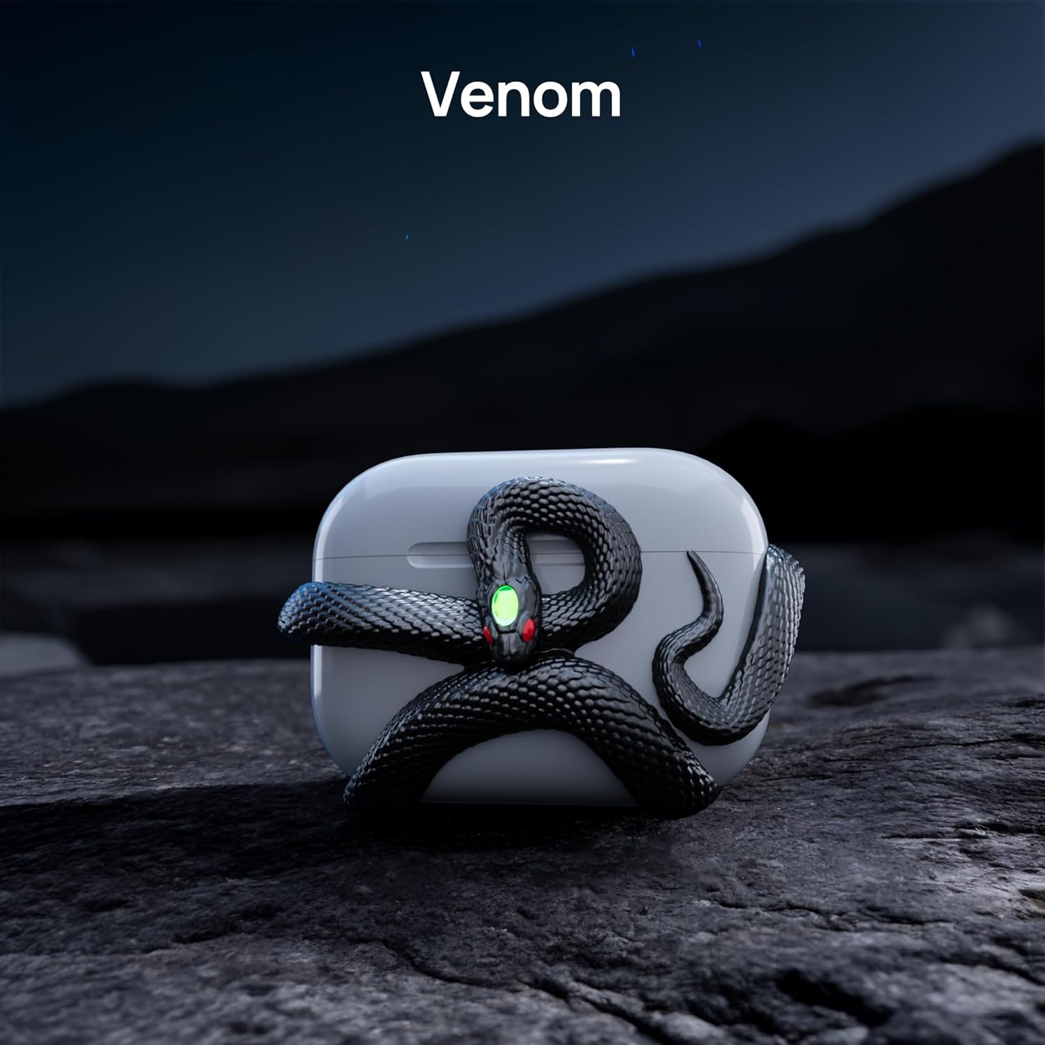 Halomyyth Snake Case for AirPods 4th Generation