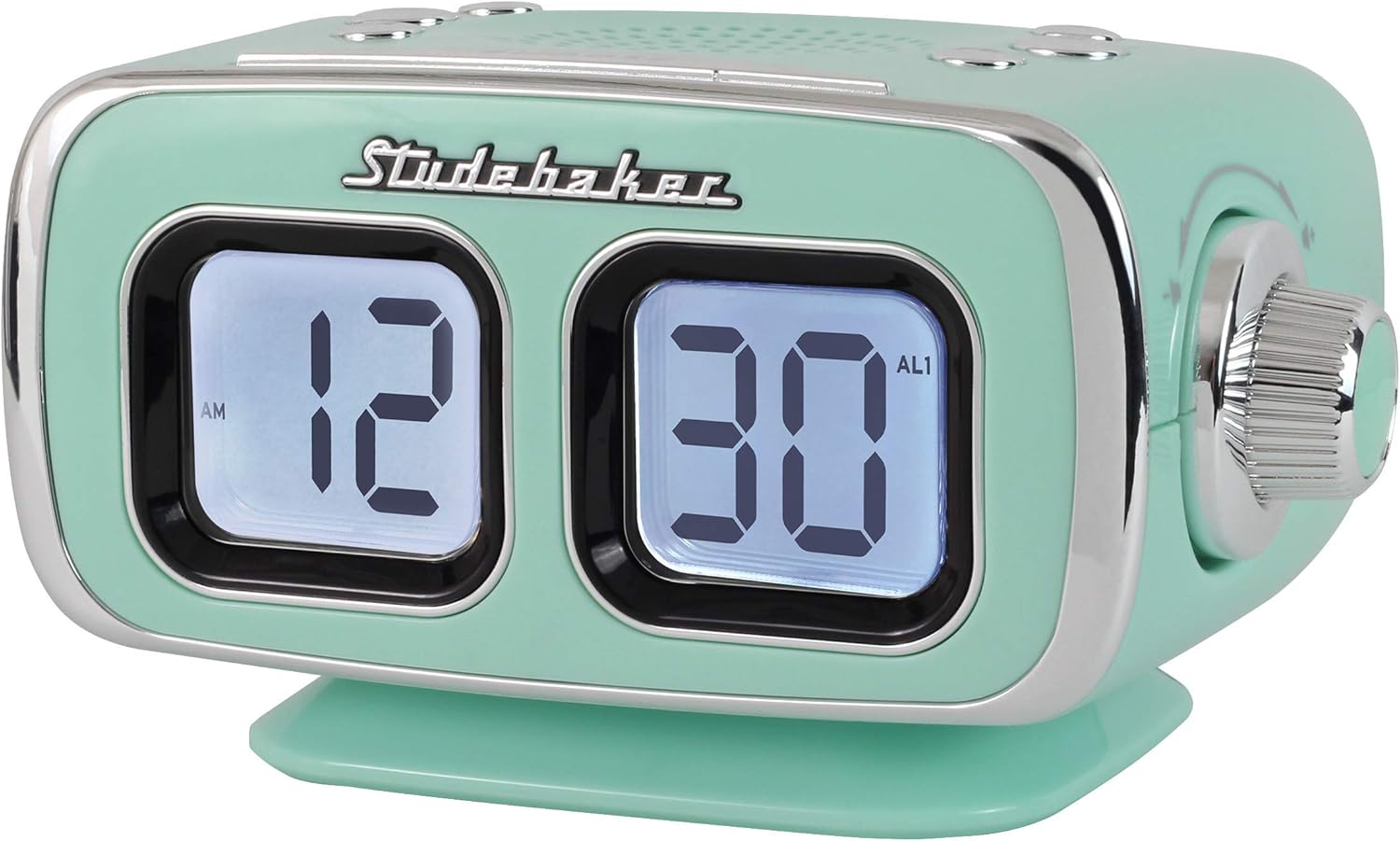 Studebaker Retro Clock Radio with Bluetooth and USB
