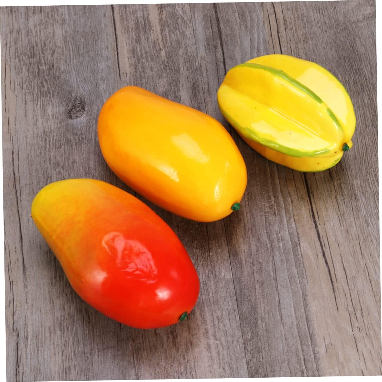 Unomor Realistic Red Yellow Mango Artificial Photo Prop