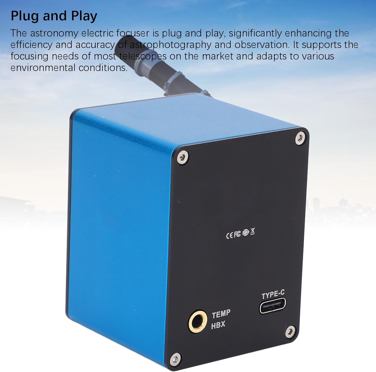 Akozon Astronomical Electric Focusing Telescope Attachment