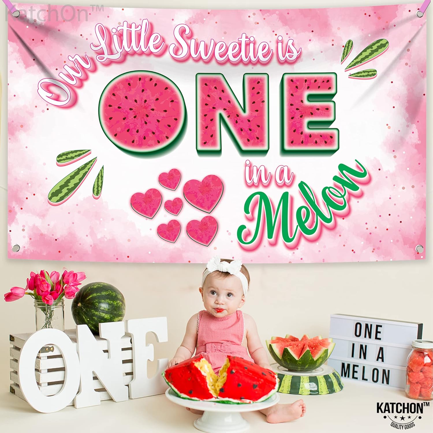 XtraLarge One in a Melon Backdrop - 72x44 Inch
