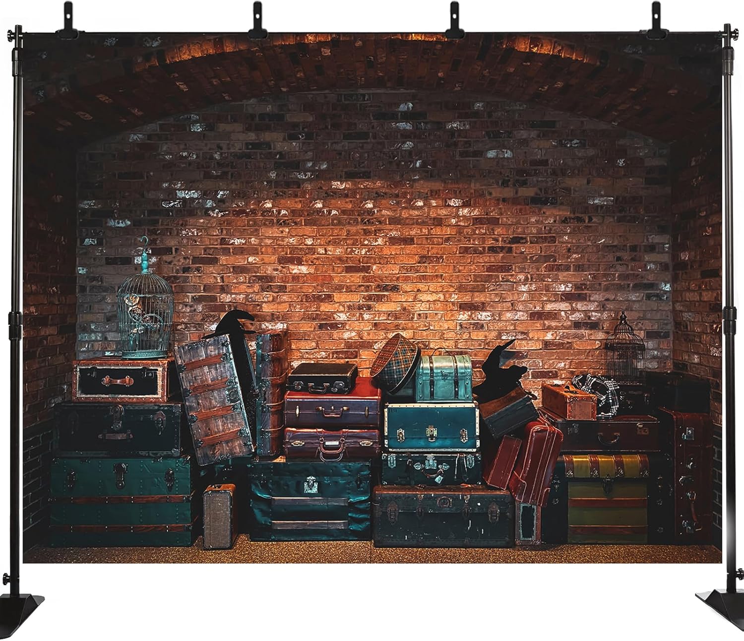 Platform 9 King Train Station Photo Backdrop 5x3ft