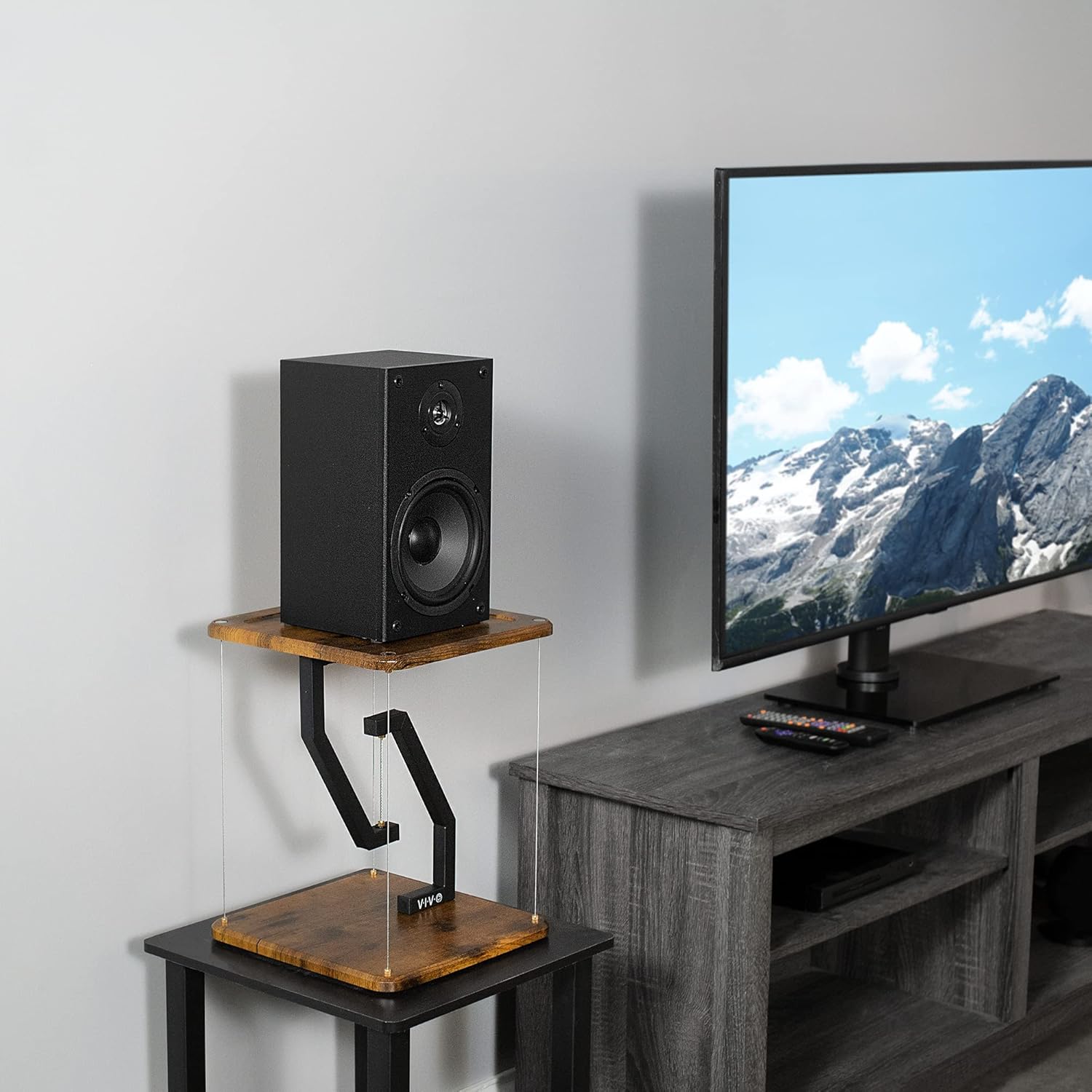 Vivo Anti-Gravity Speaker Stand - 15 Inch Modern Floating Holder