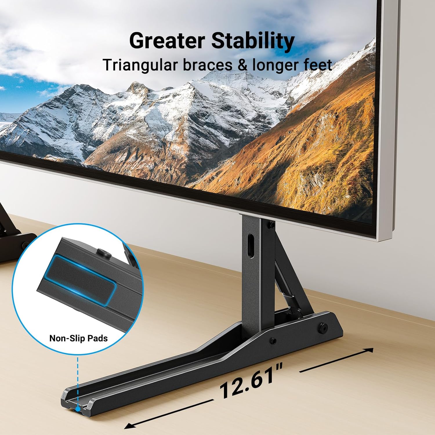 PERLESMITH Universal TV Stand Mount for 22-70 Inch TVs