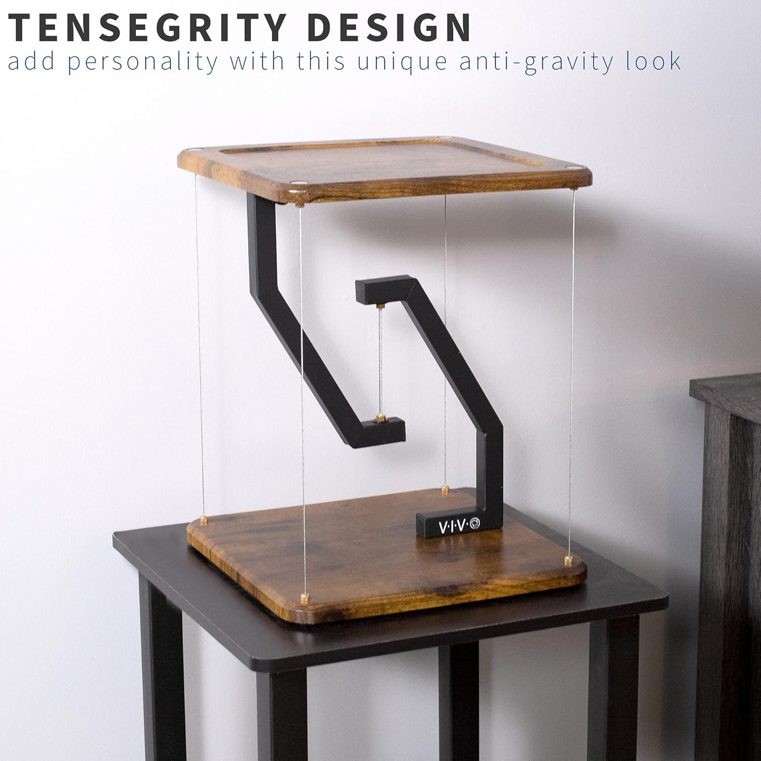 Vivo Anti-Gravity Speaker Stand - 15 Inch Modern Floating Holder