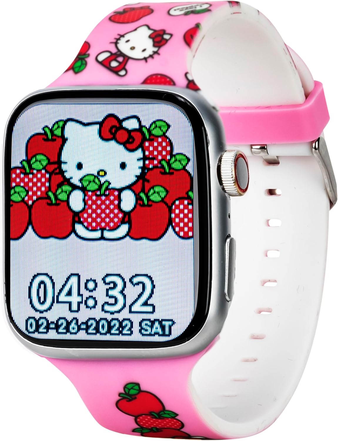 Hello Kitty Smart Watch for Girls with Bluetooth and Fitness Tracking