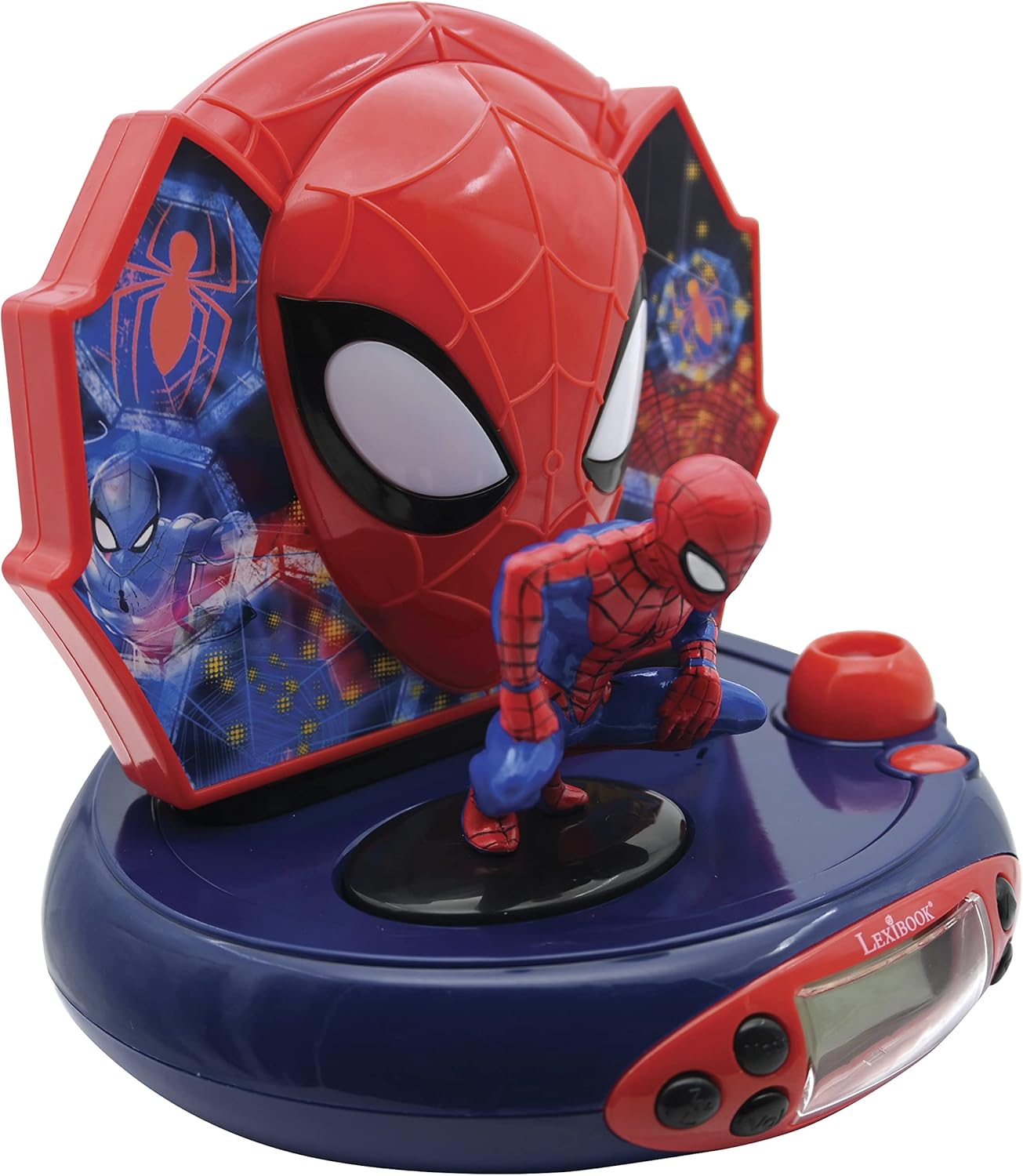 LEXiBOOK Marvel RP500SP Spider-Man Projector Alarm Clock