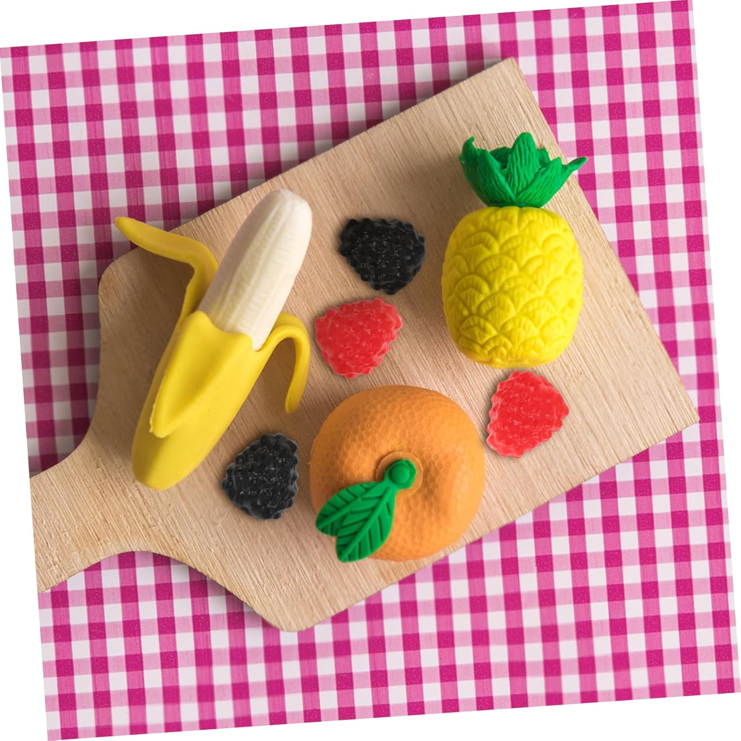 Amosfun 6Pcs Artificial Raspberry Posing Props