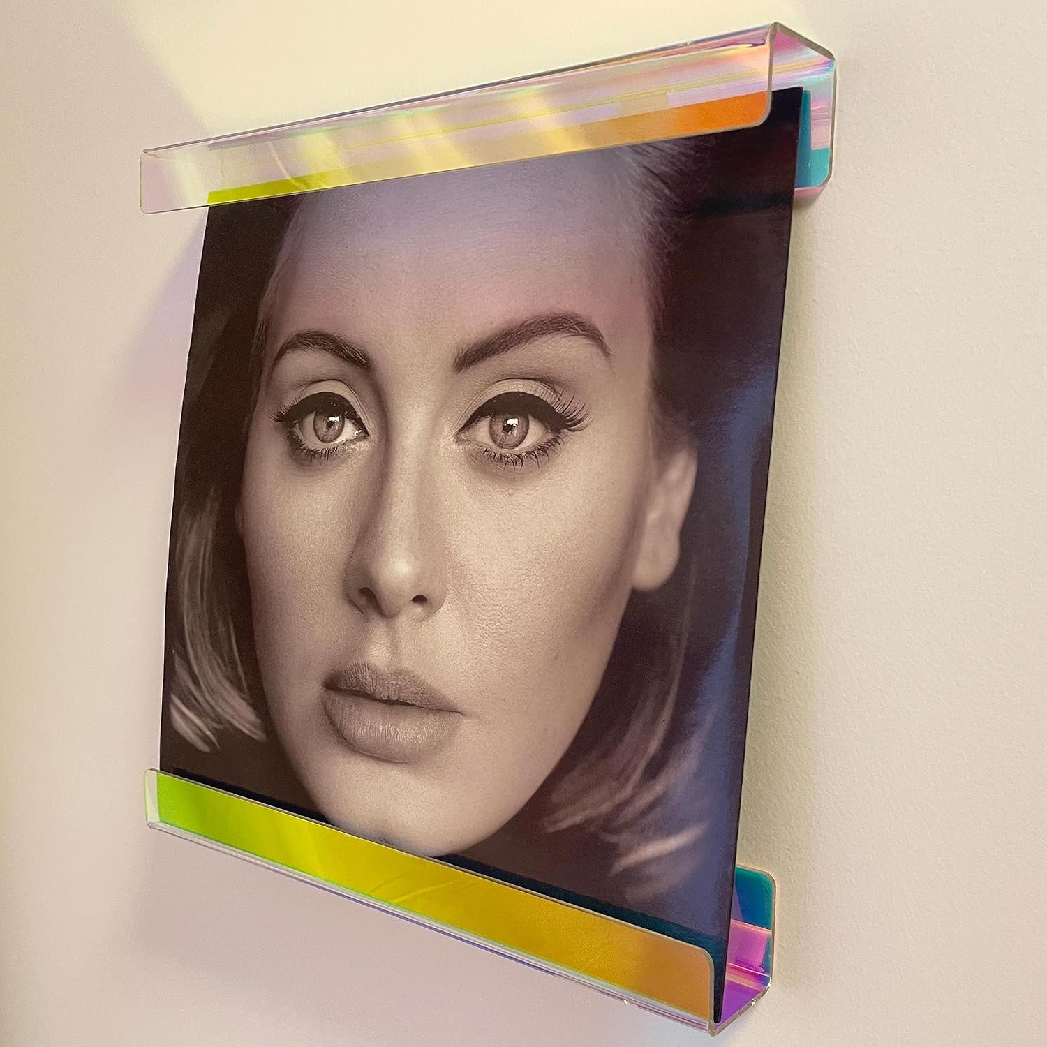 OrigoDeco 12 Inch Iridescent Vinyl Wall Mount Display