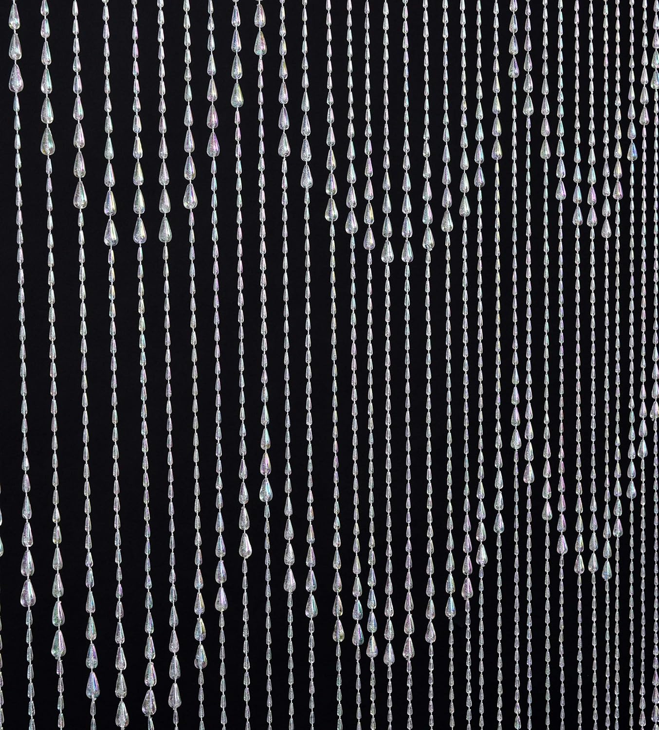 FlavorThings Iridescent Raindrop Beaded Curtain Door String 1