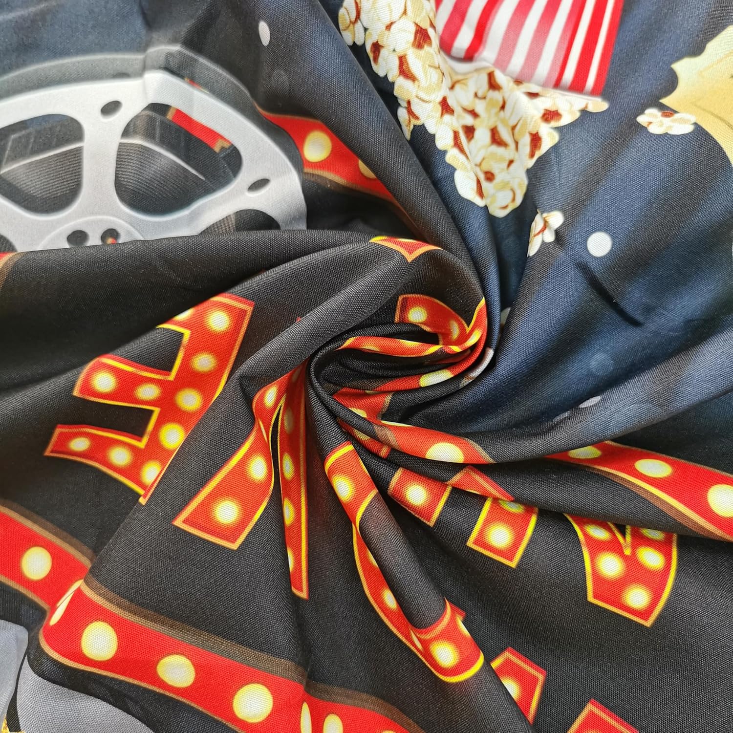 Movie Night Backdrop 7x5ft for Parties and Photo Booths
