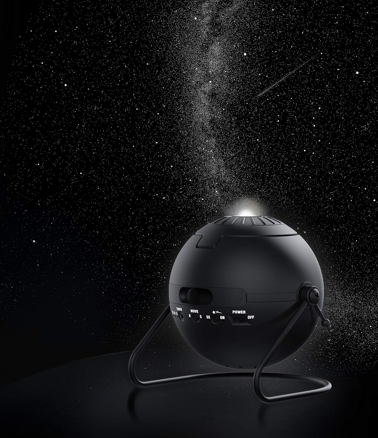 Homestar Flux Satin Black Planetarium Star Projector