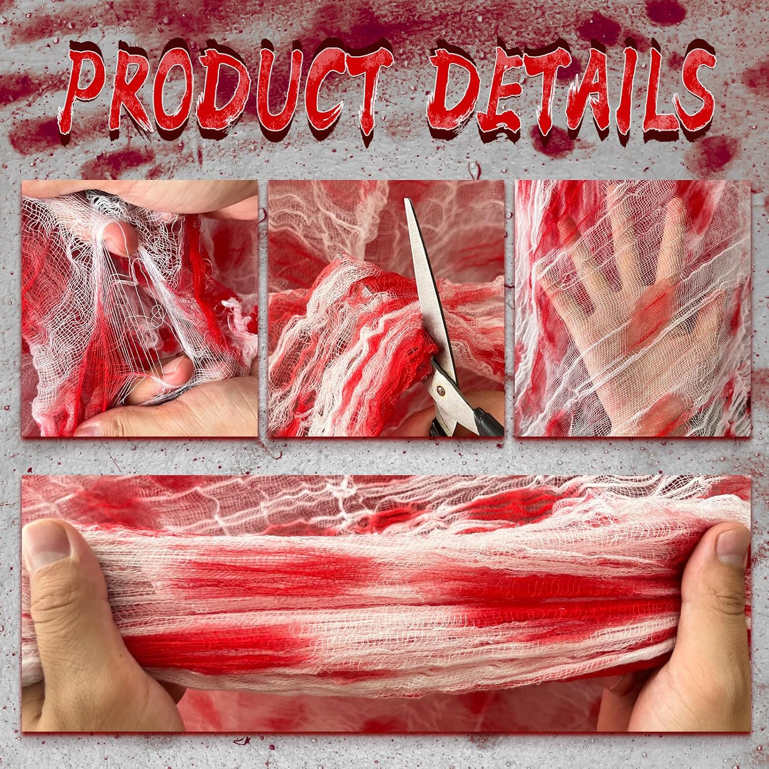 512x85 Halloween Blood Creepy Cloth Decoration