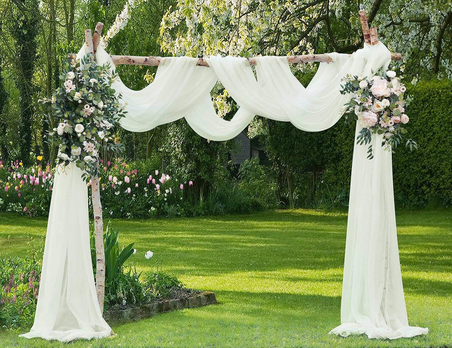 Warm Home Designs 2 Backdrop Curtain Bundle