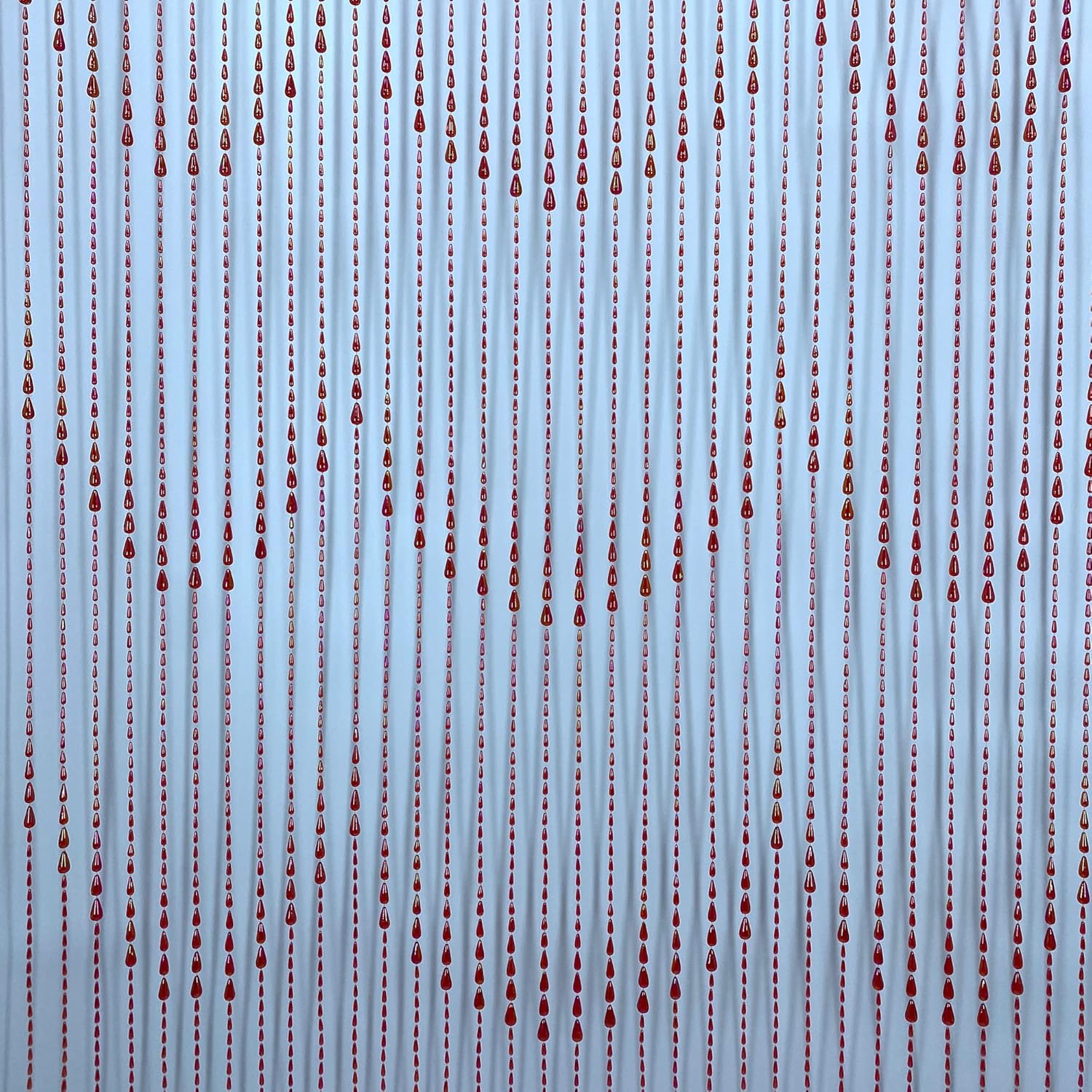 FlavorThings Iridescent Raindrops Beaded Curtain 34 Strands
